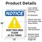 Signmission Safety Culture Sign, 12 in Width, Aluminum, Rectangle OS-2PACK-NS-A-1218-V-13870 - alternate 5